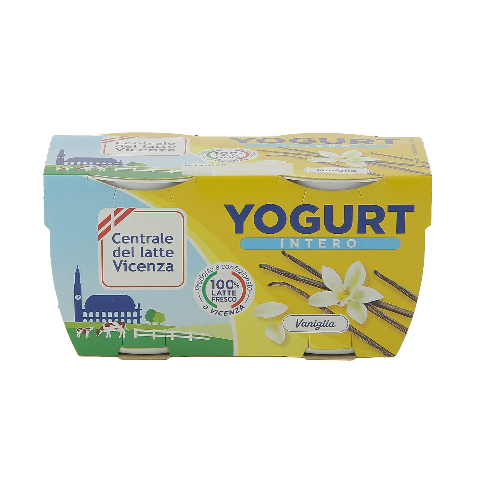 Yogurt Intero Vicenza - Vaniglia - Centrale del Latte di Vicenza