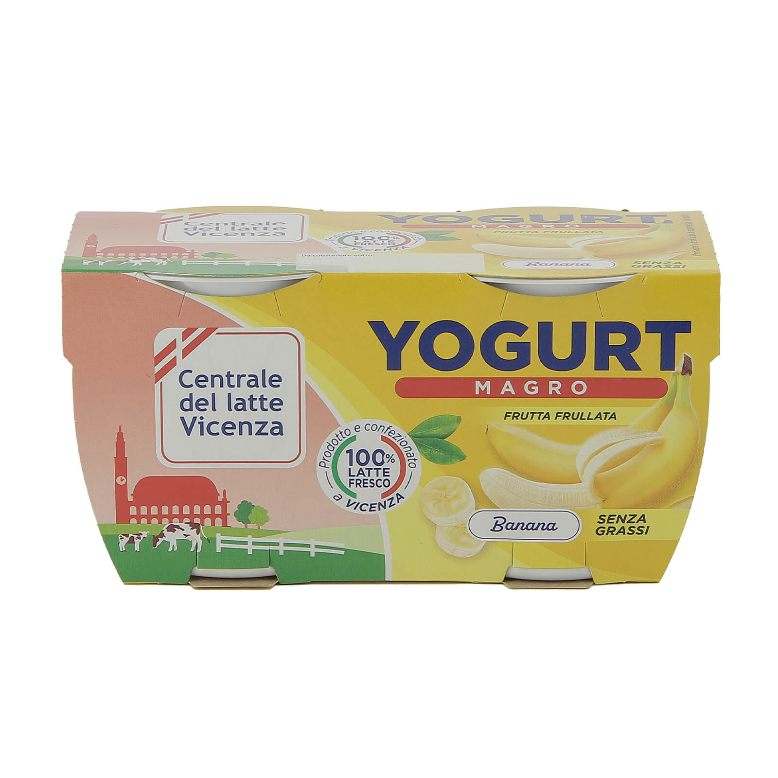 Yogurt Magro Vicenza - Banana - Centrale del Latte di Vicenza
