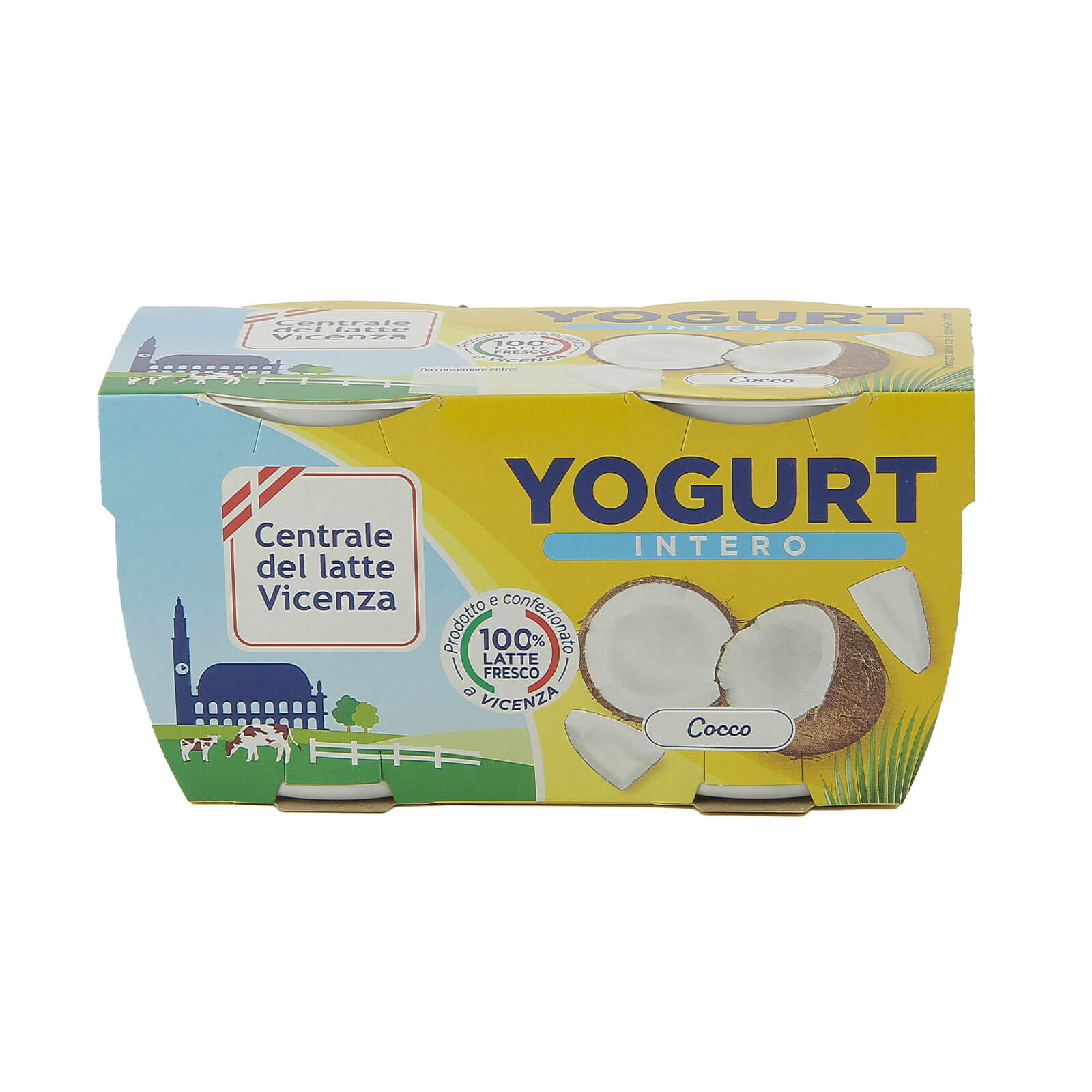 Yogurt Intero Vicenza - Cocco - Centrale del Latte di Vicenza
